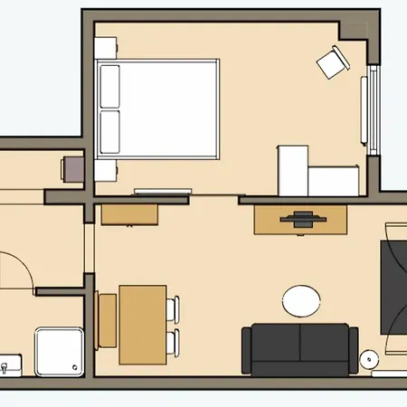 Apartment Ferienwohnung, Ca 40 Qm *